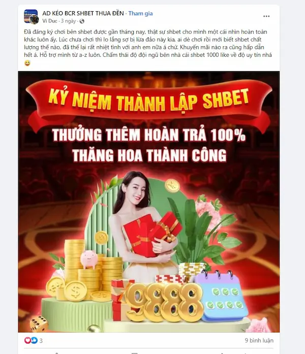 Shbet Lừa Đảo Người Chơi Không? Sự Thật Về Tin Đồn Lừa Đảo 5 Đánh giá tích cực từ người dùng Shbet